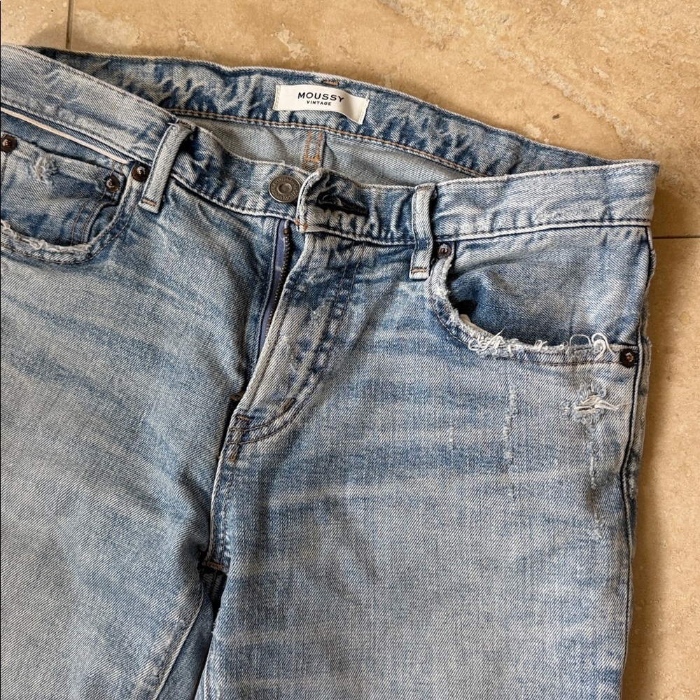 Moussy Vintage Light Blue Women's Jeans